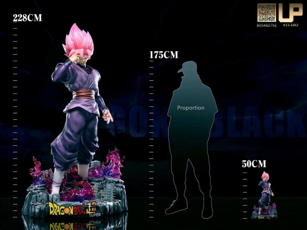 Dragon Ball Z Son Goku Black Lifesize 1 1 Resin Statue Von UP