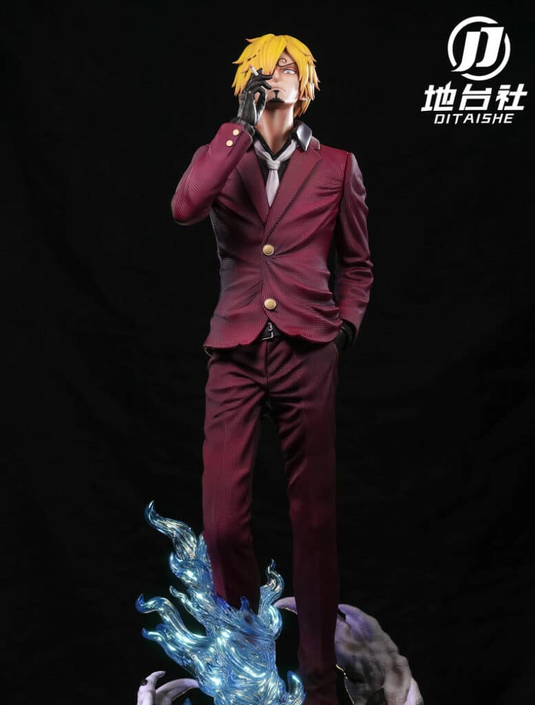 One Piece Vinsmoke Sanji Scale Resin Statue Von Ditaishe