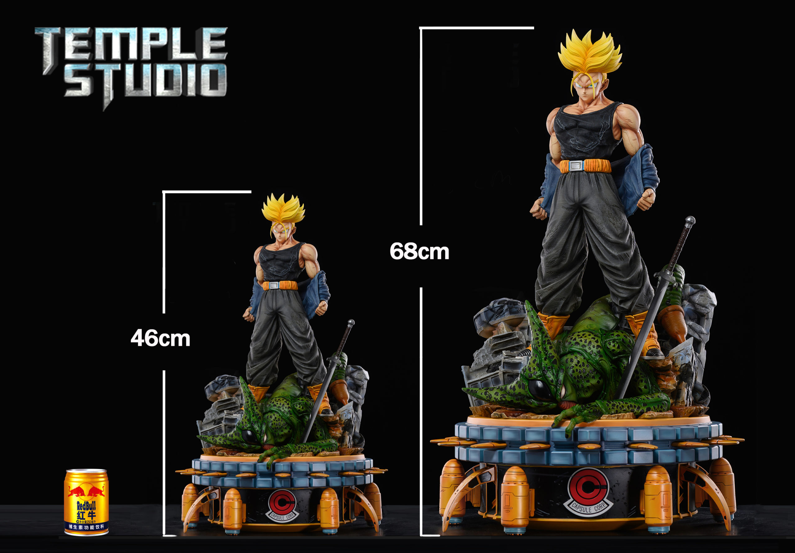 Dragon Ball Z Trunks Torankusu Statue Resin HH studio 1/6 43cm Painted