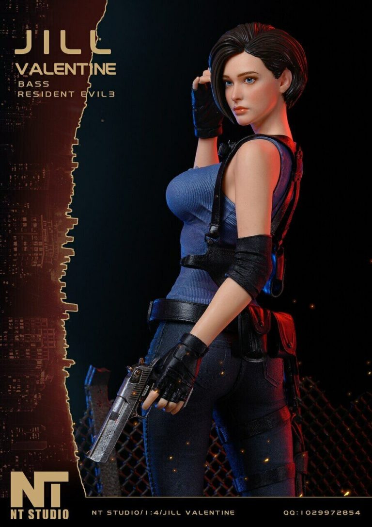 Resident Evil 3 Remake Jill Valentine 16 Resin Statue vom NT
