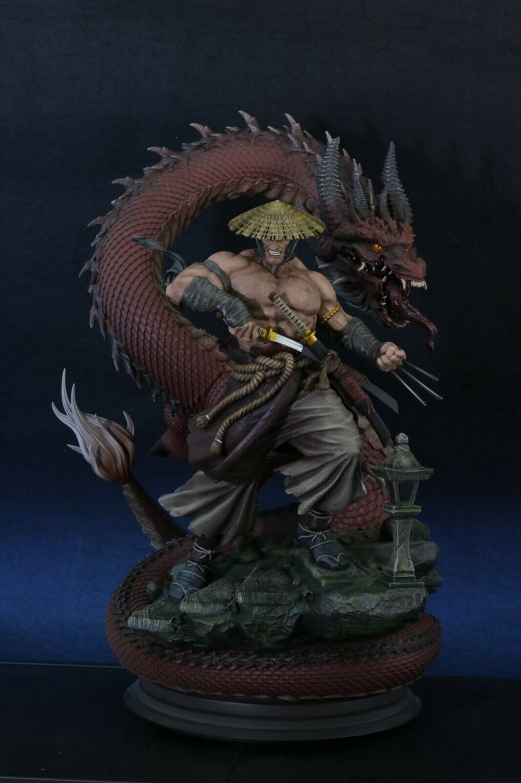 Marvel Samurai Wolverine 14 Resin Statue von MFA Collectibles