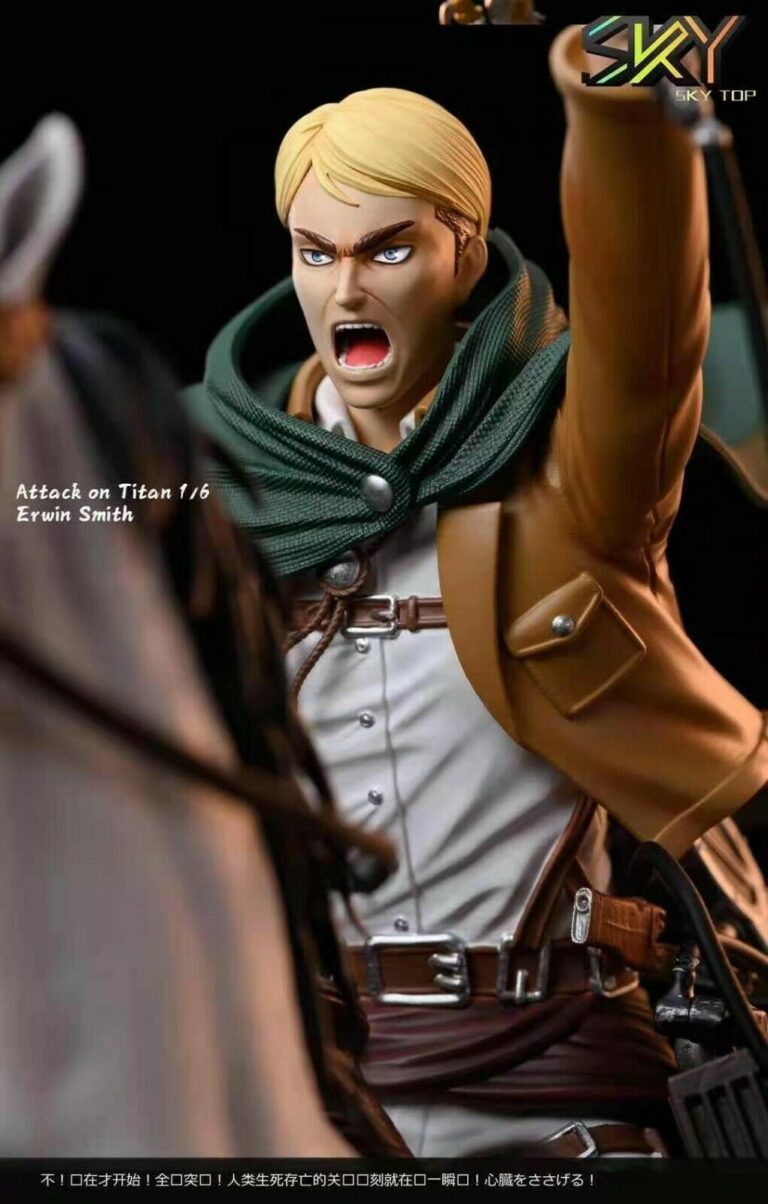 Attack on Titan - Erwin Smith | 1:6 Resin Statue | von Sky Top Studio ...