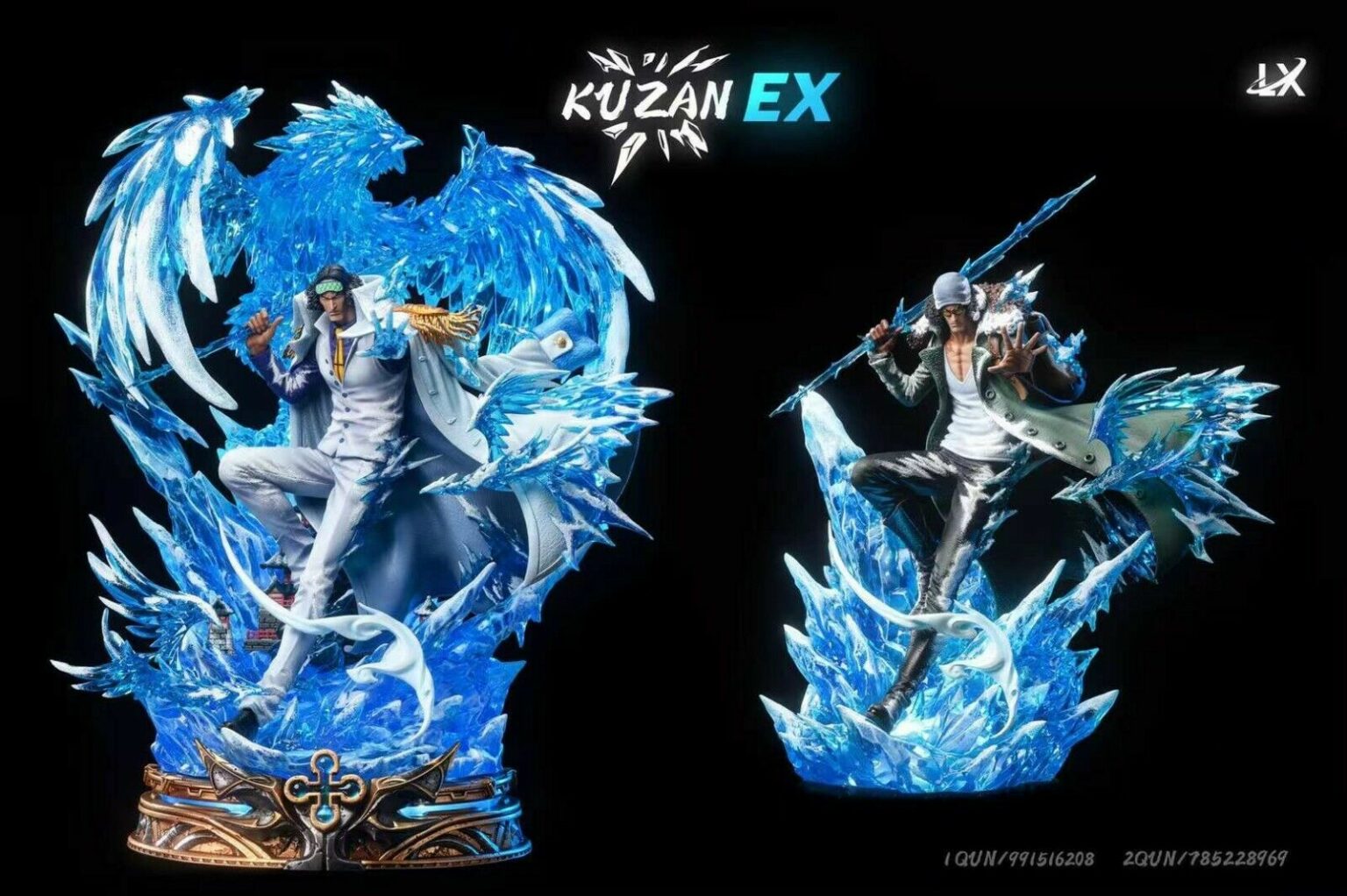 One Piece Kuzan 16 Resin Statue von LX Studio HandsomeCake Goodies