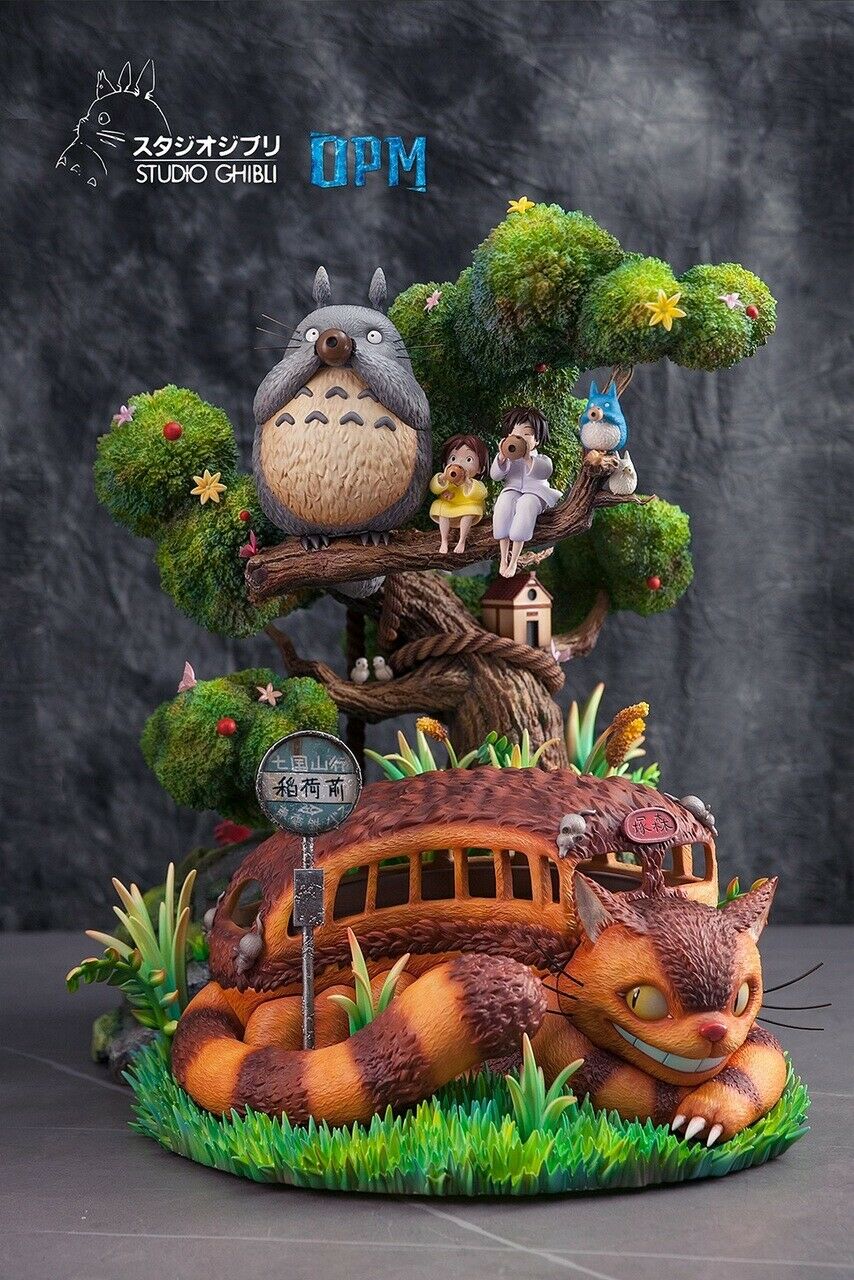Totoro Blue Studio Ghibli Resin Statue – Collector's Outpost