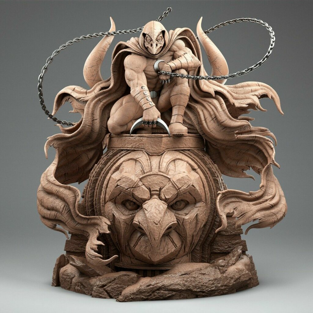 Marvel Moon Knight 14 Resin Statue von MFA Collectibles