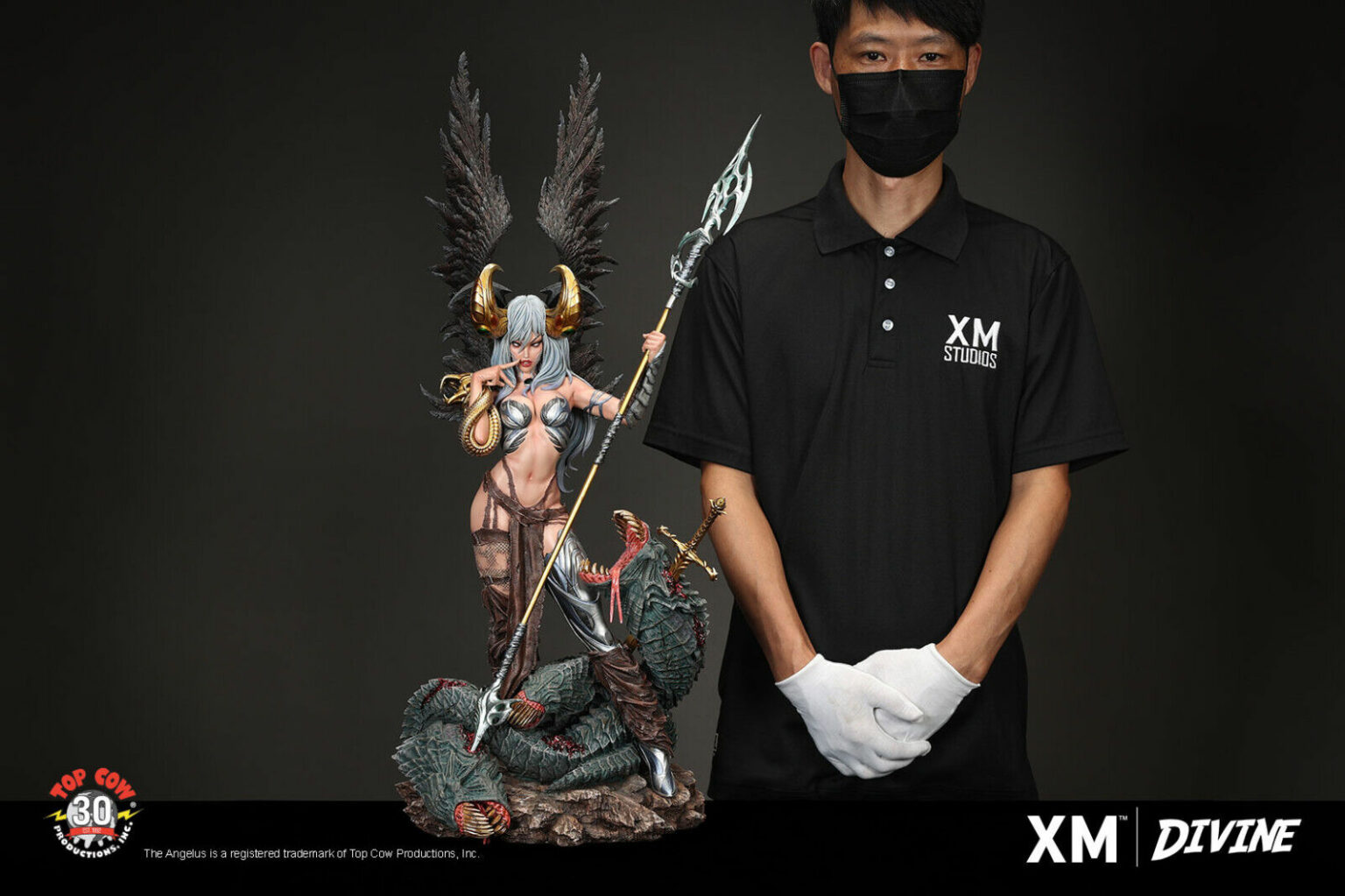 The Darkness Angelus 14 Resin Statue von XM Studios