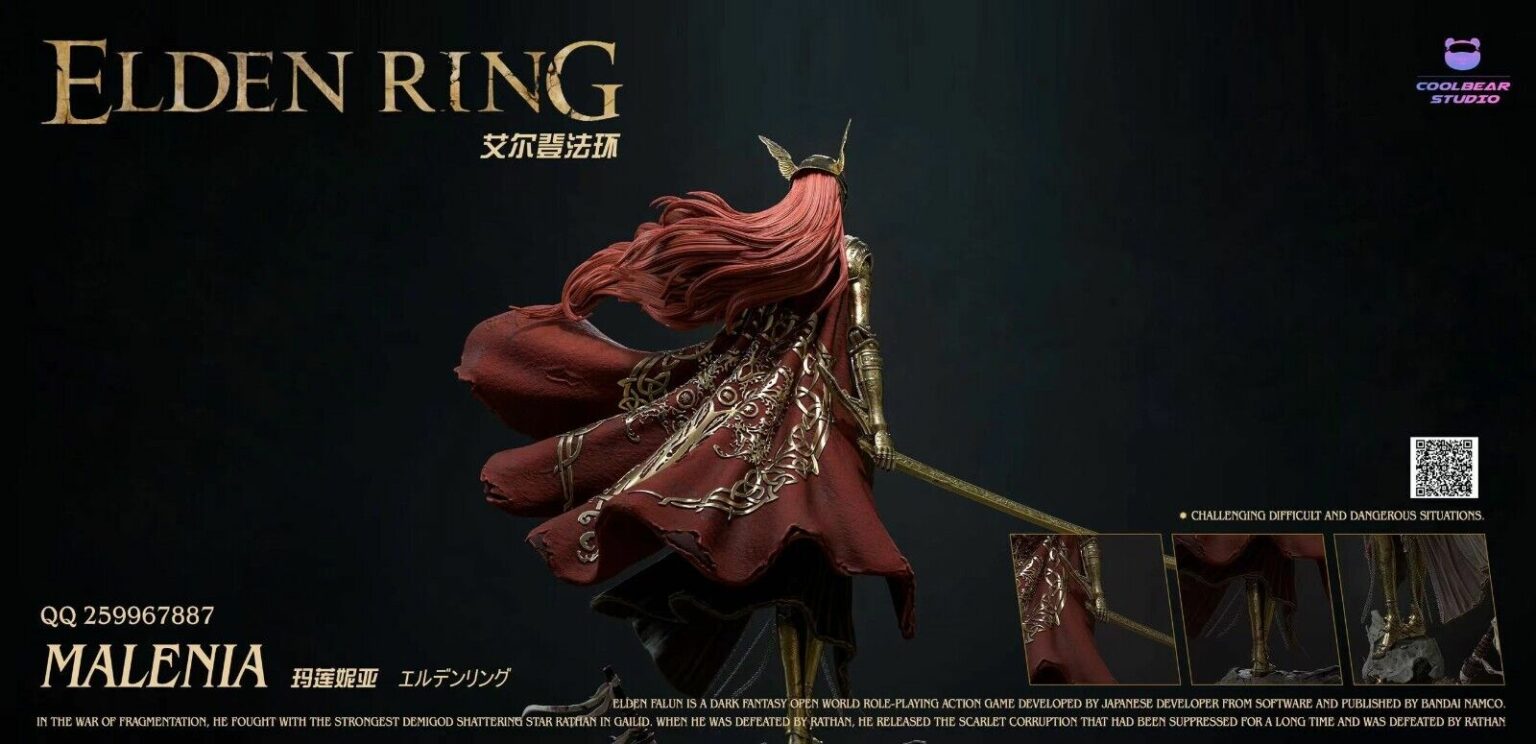 Elden Ring Malenia 14 Resin Statue von Coolbear Studio
