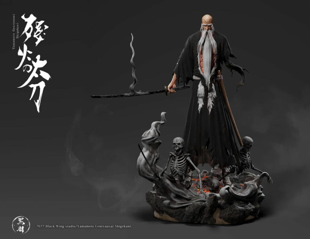 Bleach - Yamamoto Genryūsai Shigekuni | 1:6 Resin Statue | von Black ...