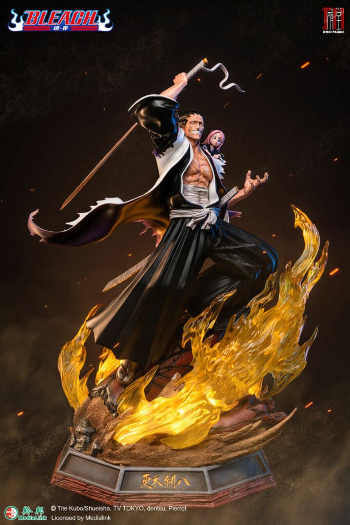 Bleach Kenpachi & Yachiru 16 Resin Statue von JIMEI Studio