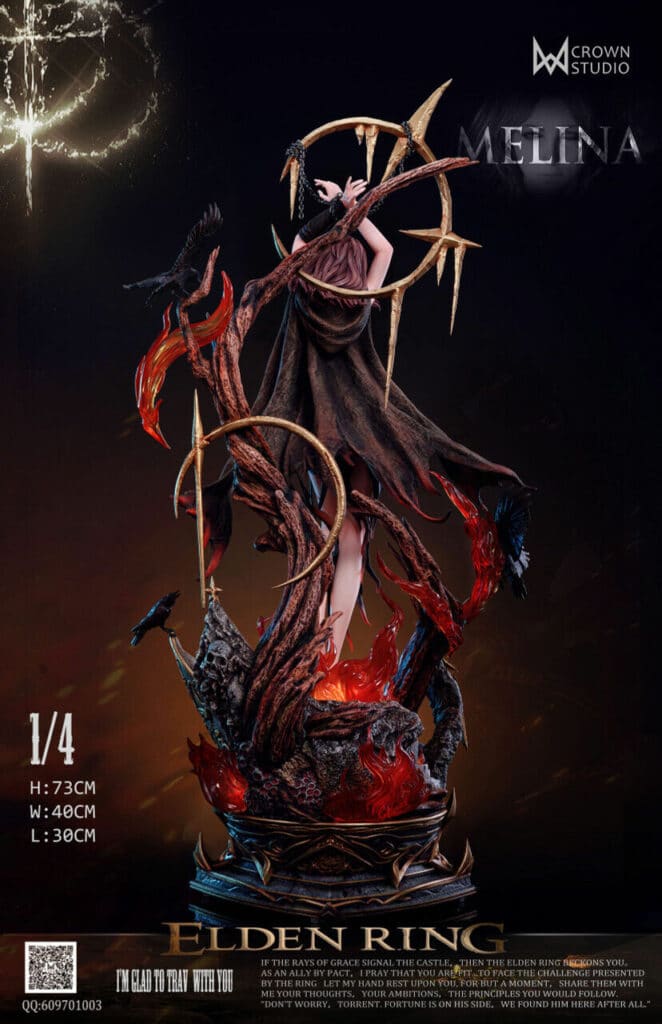 Elden Ring Melina 14 Resin Statue von Crown Studio