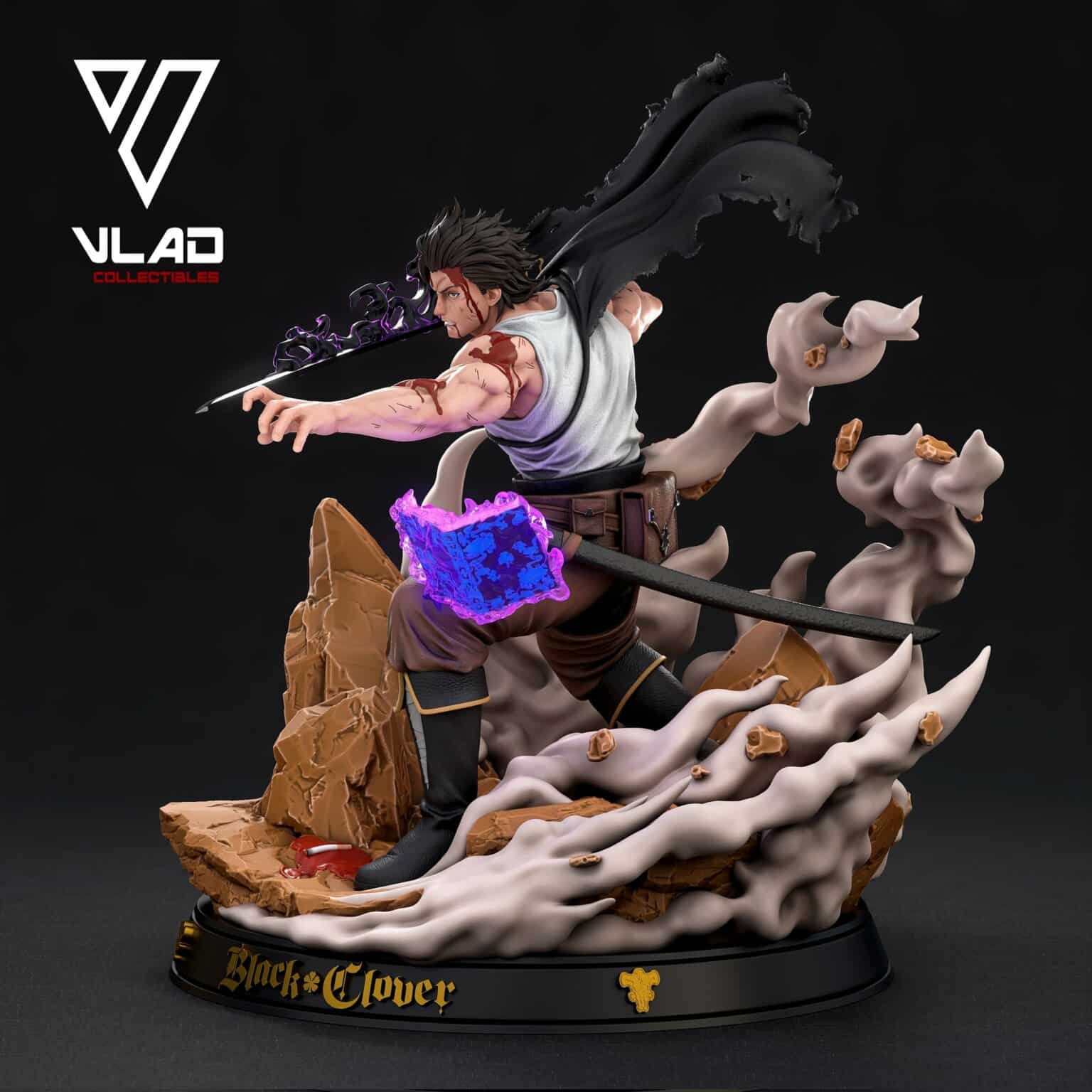 Black Clover Yami Sukehiro 14 Resin Statue von Vlad Collectibles