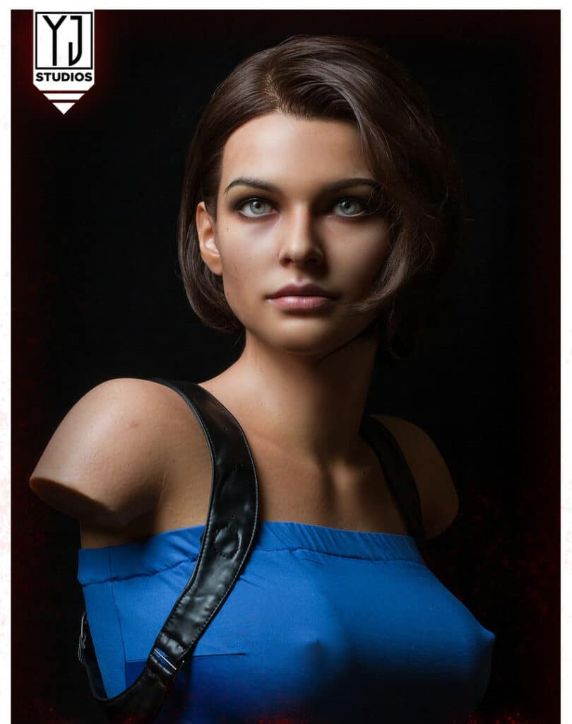 Resident Evil - Jill Valentine | 1:1 Resin Bust | von YJ Studio