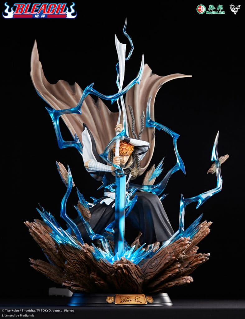 Figurine Bleach Ichigo Kurosaki - Marque Kaze / Viz Media - PVC 2007 - Occasion (emballage Ouvert)
