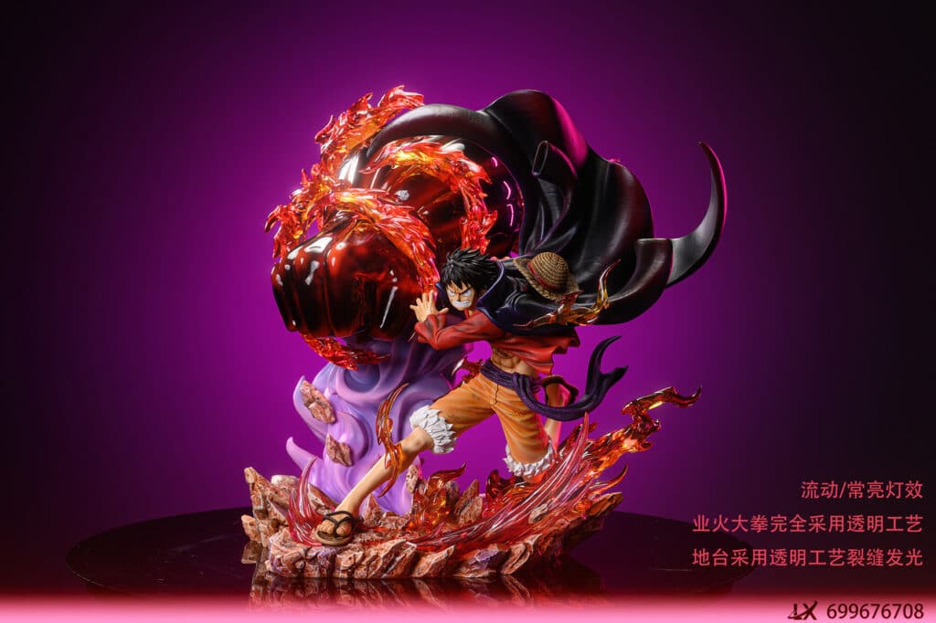 One Piece Monkey D. Luffy 16 Resin Statue von LX Studio