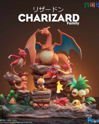 In stock EGG Studio Mega Charizard X 1/6 Resin Figure Model Statue