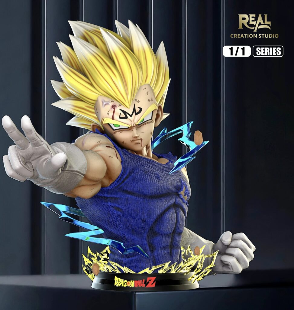 Dragon Ball Z Vegeta Lifesize 11 Resin Bust von Real Creation Studio HandsomeCake Goodies
