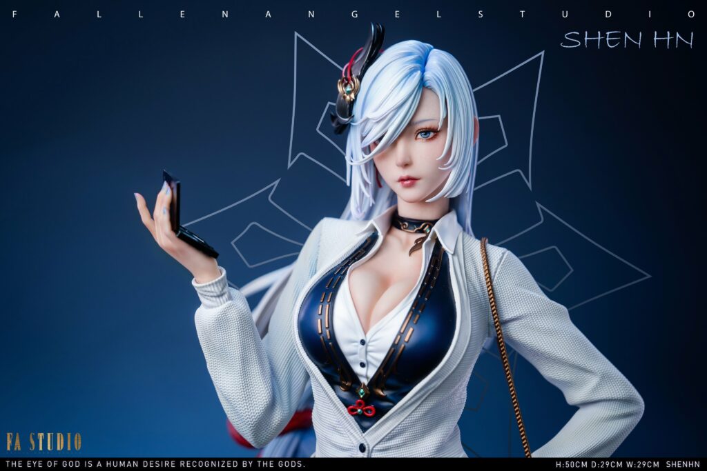 Genshin Impact Kamisato Ayaka 1/7 Échelle PVC Figurine Statue Collection Mod Le Figure Anime Jouet