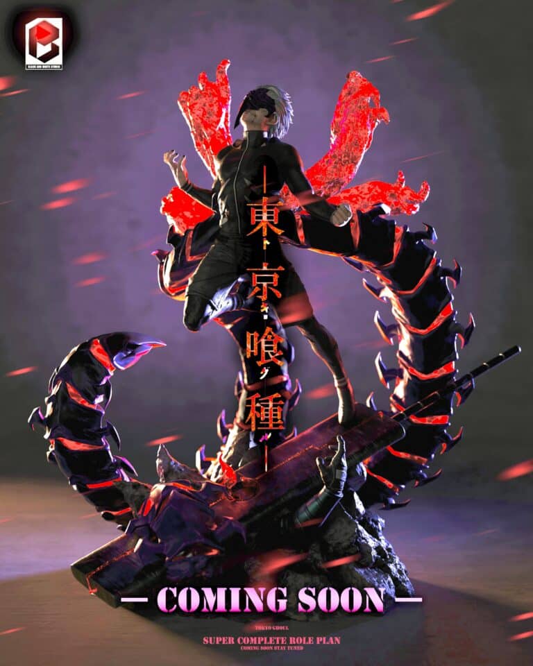 Figurine Kaneki Ken – Tokyo Ghoul – PVC 7,44 Cm – Statue Animé – Collection/Décoration – Cadeau Fan