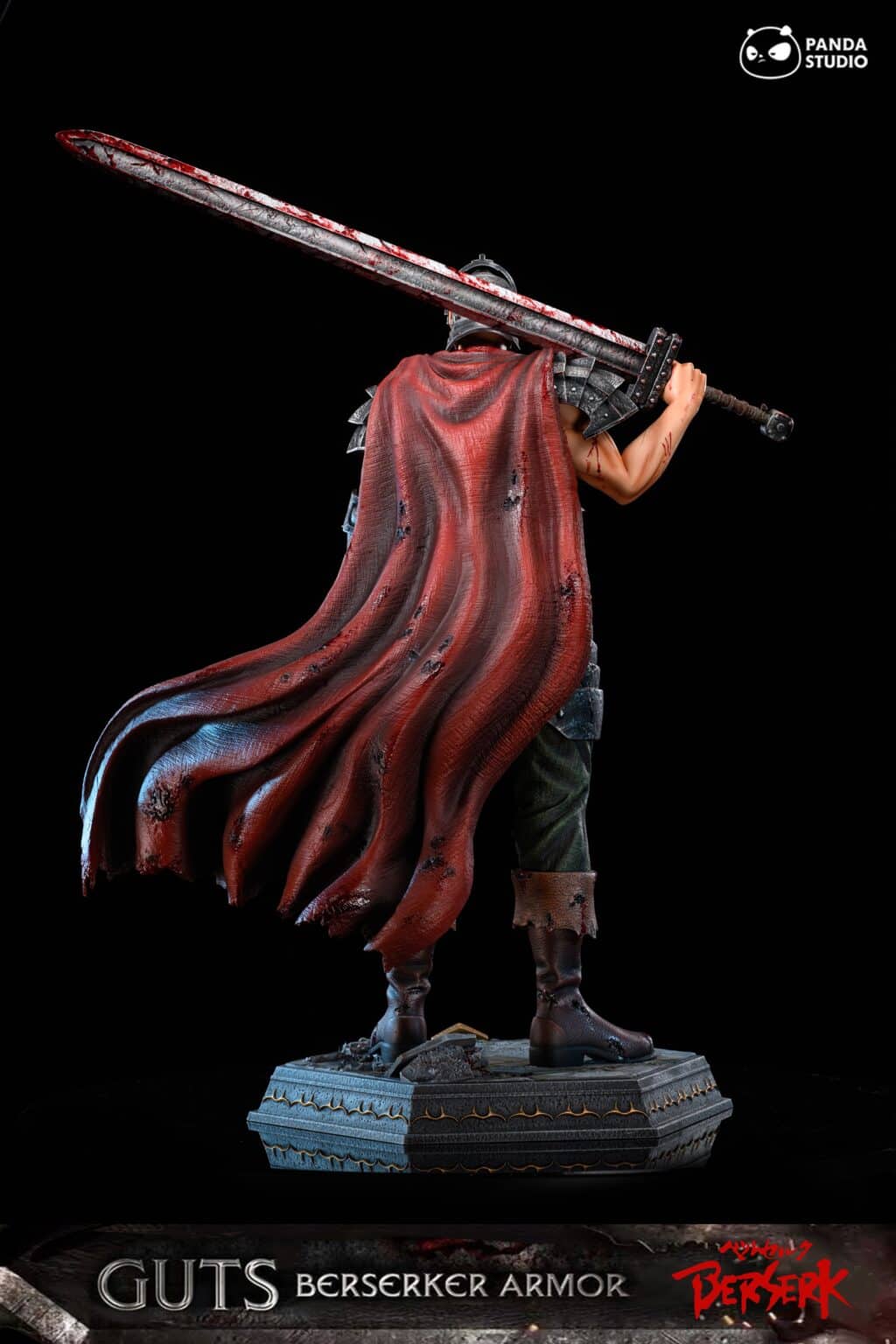 Statue Guts Berserk – Résine 61cm – Figurine Fanmade Artisanale – Occasion